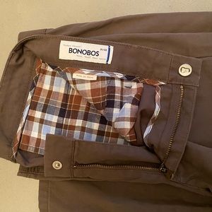 Mens bonobos washed chinos style
